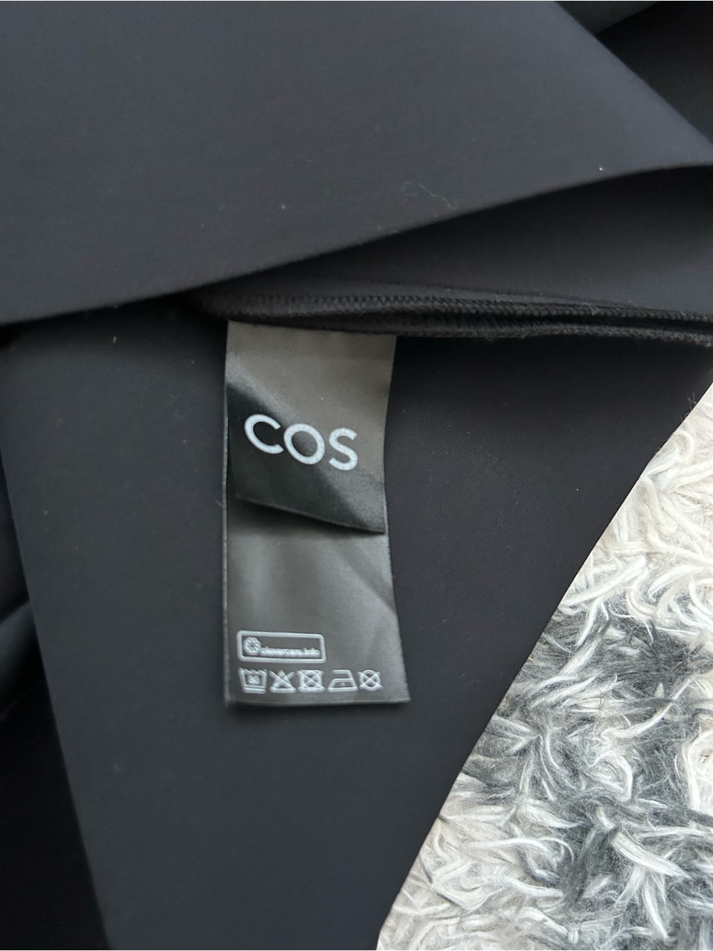COS Pleated Bandeau Mini Dress - Picture 6 of 7
